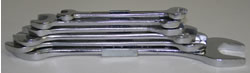 Delta Tool Part 1348627 Delta 6 Piece Metric Open End Wrench Set 1348627